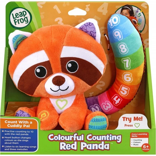 Интерактивна играчка, Leap Frog, Брояща червена панда, Многоцветна