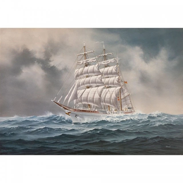 Комплект сглобяем модел Ветроходен кораб Gorch Fock, 75 части