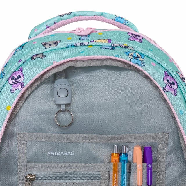 Ученическа раница ASTRABAG Кучета, AB300, 42 х 30 х 19 см