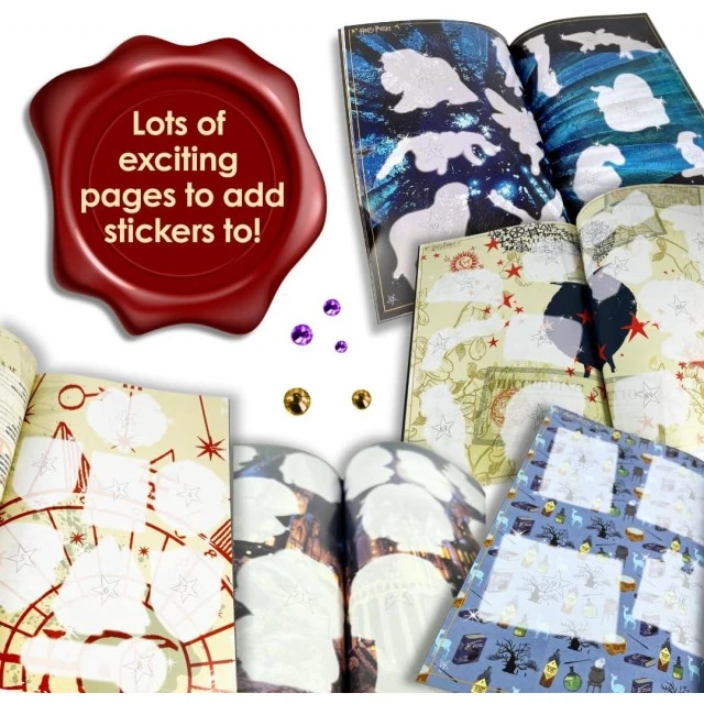 Diamond embroidery kit, Craft Buddy, Harry Potter Collector’s Album - starter pack with stickers