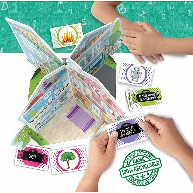 Educational game, Educa, English House, 192 parts