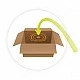 Интерактивна играчка, Buki France, Светеща летяща топка, 8 см