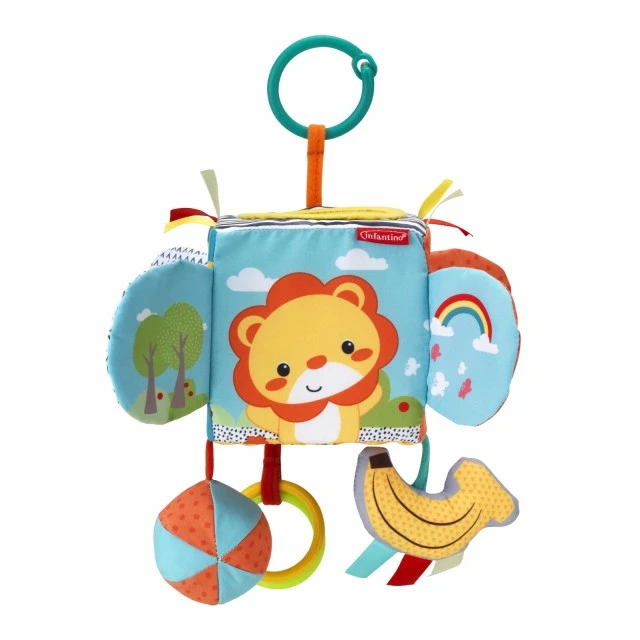 Baby Sensory Cube, Infantino, Animals