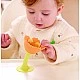 Rattle and teether, Hape, Orange flower