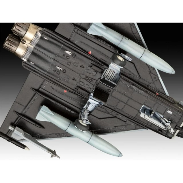 Assembled model Eurofighter Typhoon RAF, 63 parts