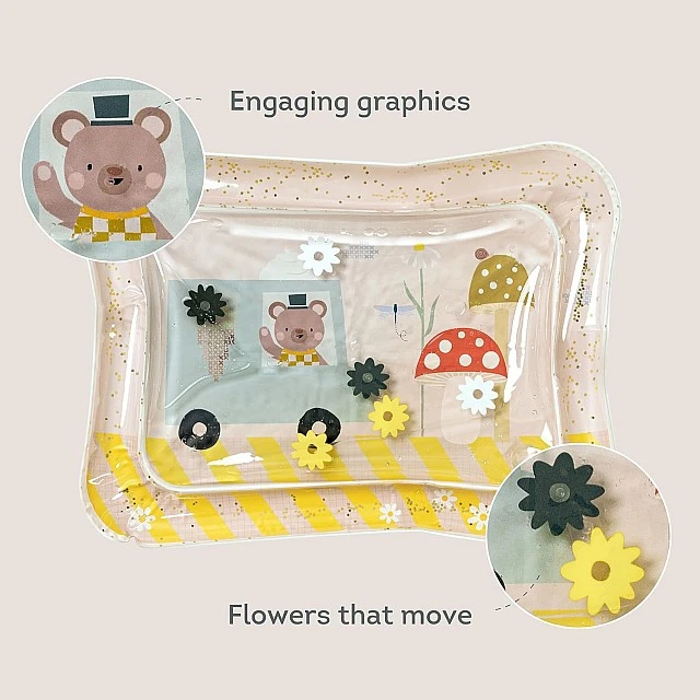 Water mat for babies, Taf Toys, Teddy bear, 66 x 50 cm