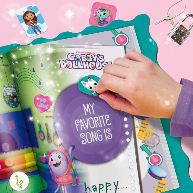 Creative kit, Lisciani, Gabby′s Dollhouse, My Secret Diary
