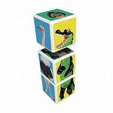 Магнитен конструктор Magicube, Животни в Саваната 109, 3 части