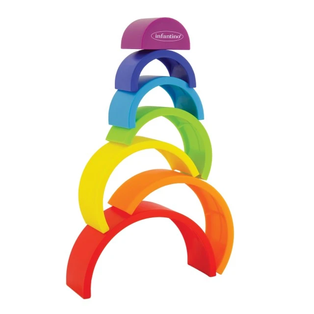 Sorting mold set, Infantino, Rainbow