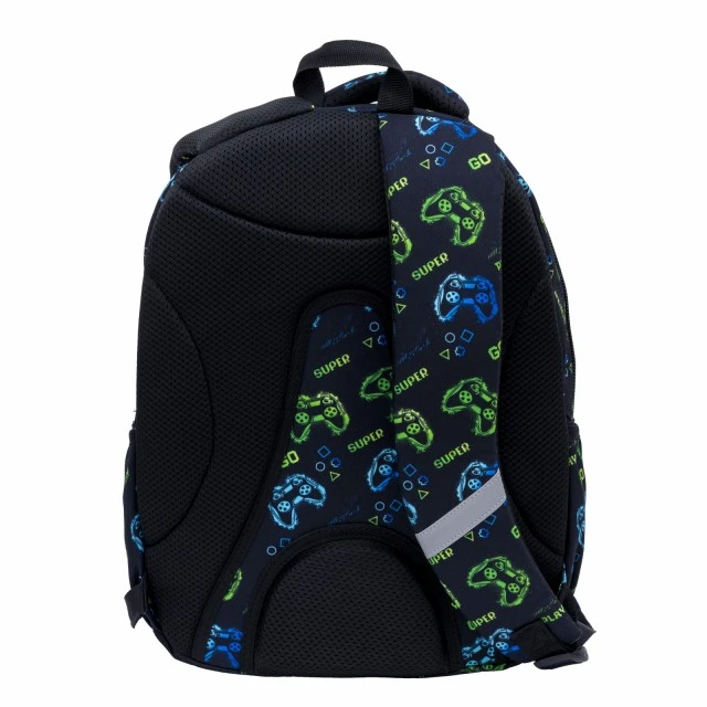 School backpack, Head, Neon Game, AB300, 42 x 30 x 19 cm