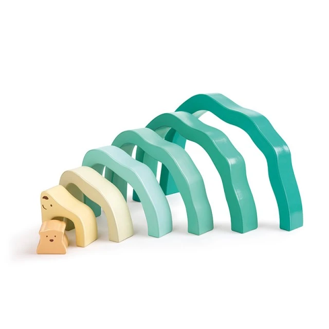 Sorting forms, Hape, Polar Bear, 7 pieces