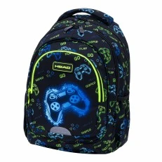 Ученическа раница, Head, Неонова игра, AB330, 39 х 28 х 15 см