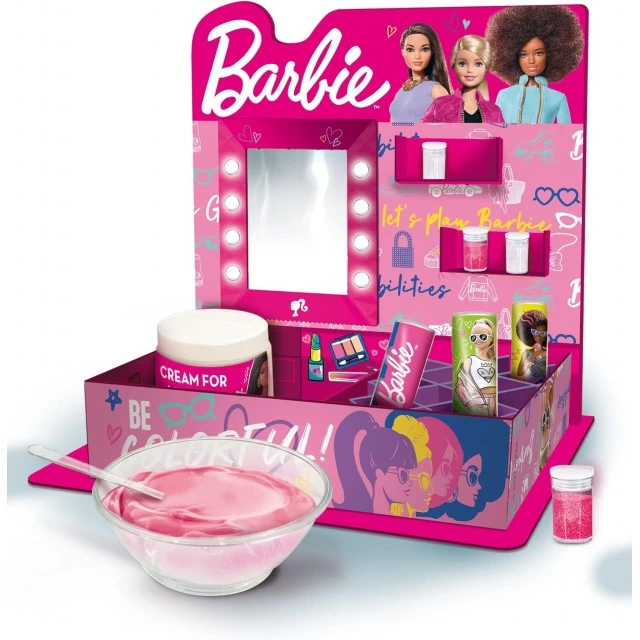 Творчески комплект, Lisciani, Barbie, Направи си сам червило с промяна на цвета