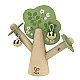 Интерактивен дървен комплект, Hape, Пикник с пчели и кошер, 15 части