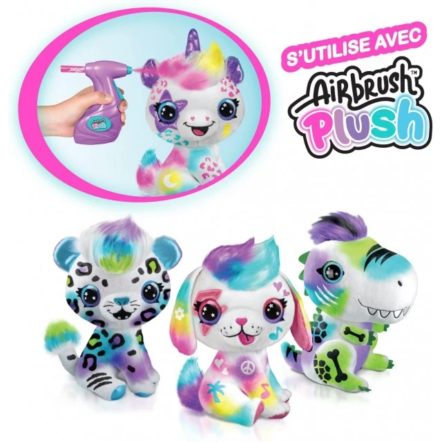 Set of markers and stencils for airbrush, Canal Toys, 10 pcs.