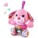 Musical plush toy - Pink puppy