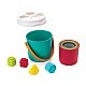 Set of bins for arranging and sorting, Infantino, 14 pieces
