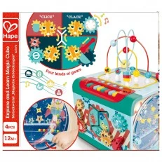 Interactive toy, Hape, Magic Music Cube 4 in 1