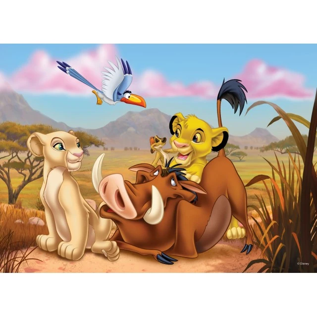 Puzzle, Lisciani, The Lion King, Double-sided puzzle 24 pieces