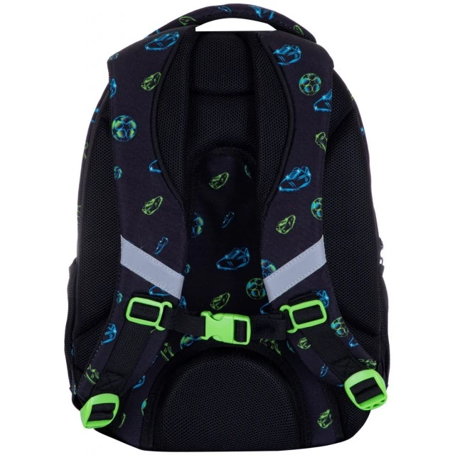 School backpack, Astra, Football, 39x28x15cm