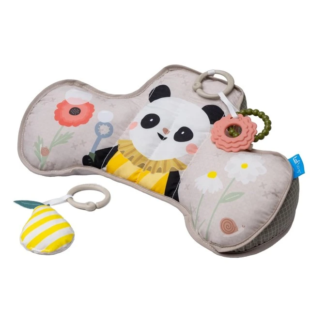 Плюшена бебешка възглавница, Taf Toys, Панда, 40 x 27 x 11 см