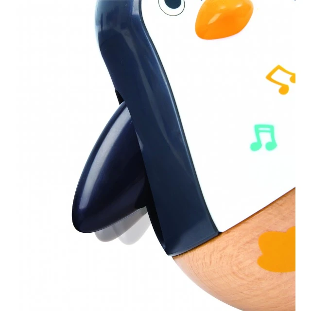 Комплект бебешки дрънкалки, Hape, Семейство пингвини