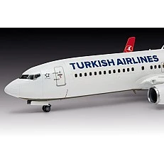 Assembly model, Revell, Airplane, Boeing 737-800 Turkish Airlines, 63 parts