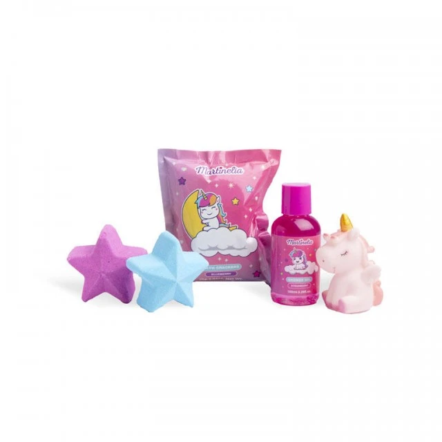 Bathroom set, Martinelia, Little unicorn, 5 pieces
