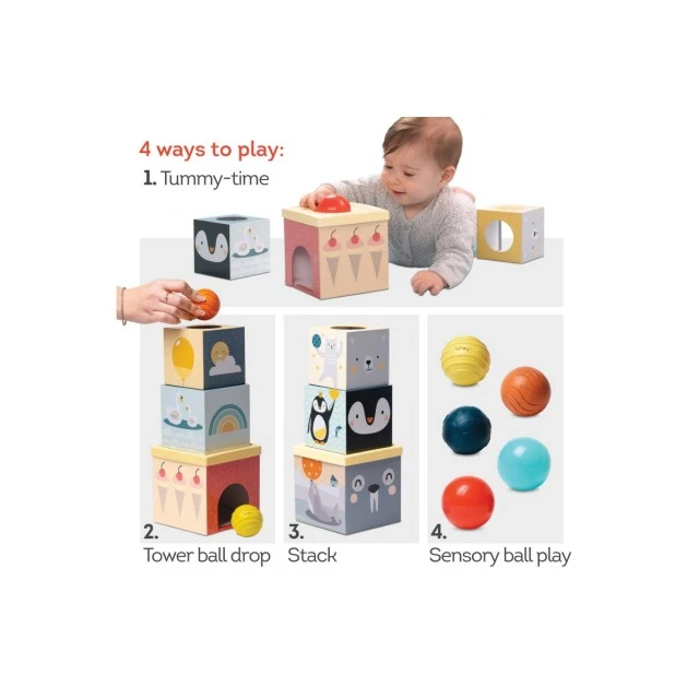 Educational Game Stack Sorter, North Pole