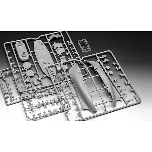 Сглобяем модел, Revell, Боен кораб KFK, 102 части