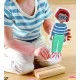 Образователен магнитен пъзел, Hape, Мода, 62 части