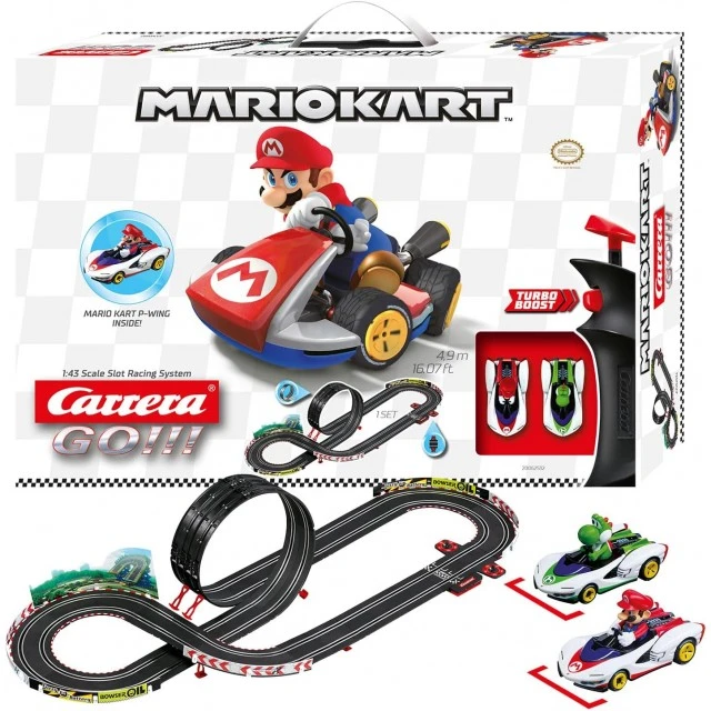 Състезателна писта, Carrera, Супер Марио, Turbo бутон 4.9м