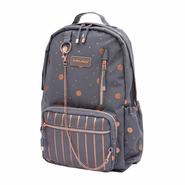 Backpack HEAD Golden-grey, AB100, 42x29x18 cm