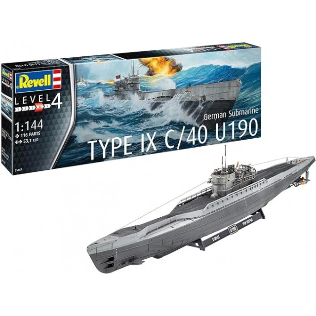 Сглобяем модел, Revell, Германска подводница IX C-40 (U190)