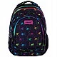 School backpack, Head, Rainbow Kitty, 39x28x15cm