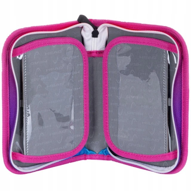 School pencil case Head, Rainbow Kitty, 20x14x3.5 cm
