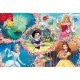 Пъзел, Lisciani, Princesi, Двулицев пъзел 2 x 60 части
