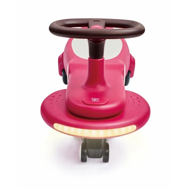 Balancing cart with LED lights, Hape, Red