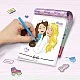 Творчески комплект, Lisciani, Barbie, Книжка за оцветяване с блясък