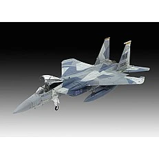 Assembly model, Revell, Boeing F-15C Eagle fighter, 200 parts
