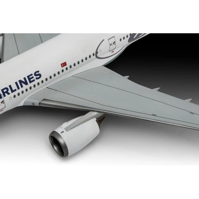 Сглобяем модел, Revell, Самолет Еърбъс A350-900 Турски авиолинии, 120 части
