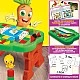 Educational set, Lisciani, Carotina, Educational table with 30 games