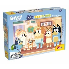 Пъзел, Lisciani, Bluey, Двулицев пъзел 24 части