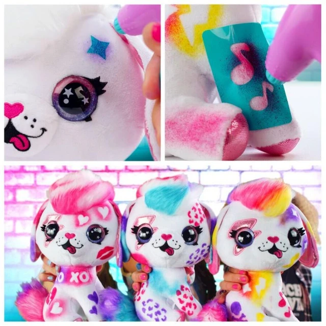 Творчески комплект, Canal Toys, Плюшена играчка за оцветяване, Сладко кученце