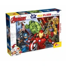 Puzzle, Lisciani, The Avengers, Double-sided puzzle 108 pieces