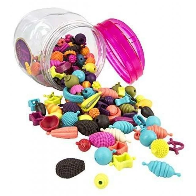 Multicolor Pop Art beads 150pcs.