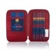 Two pencil case with accessories 2W FC-236 FC Barcelona Barca Fan 7