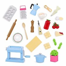 Set, Battat, Our Generation, Italian Food Set