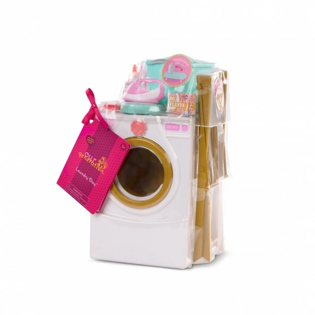 Set, Battat, Our Generation, Washing machine with accessories