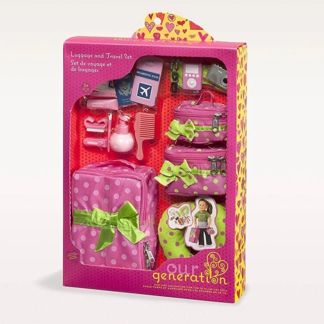 Our Generation Travel Accessories Set